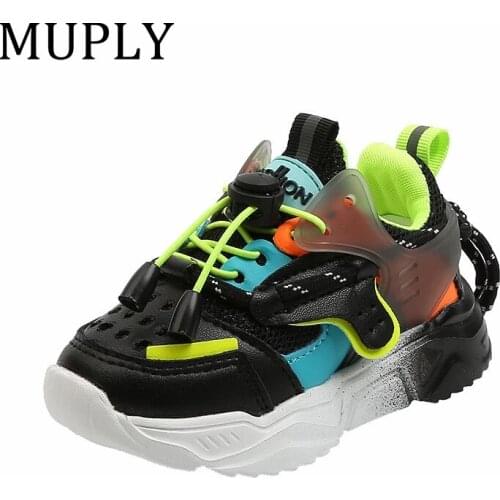Baby Fashion Sport Shoes for Girls Boys Colorful Sneakers Baby Soft Bottom Breathable Outdoor Kids Shoes for 1-6 Years