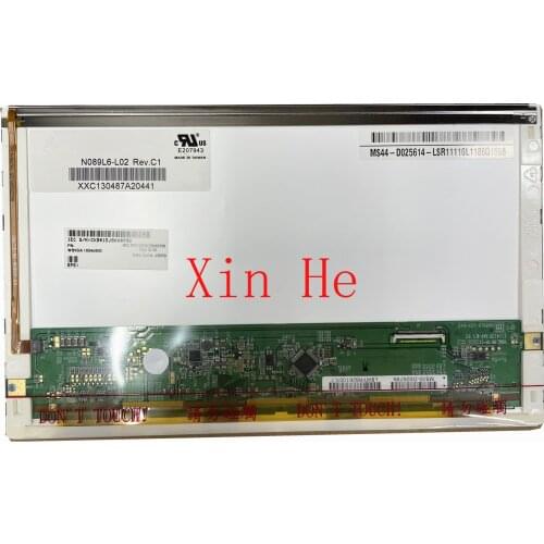 Free shipping LP089WS1-TLA2 LP089WS1-TLA1 N089L6-L02 L04 L06 B089AW01 V1 B089AW01 V3 Laptop lcd screen 1024*600 LVDS 40pins