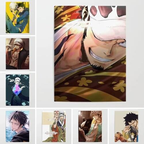 DIY 5D Diamond Painting Trafalgar Law Japan Anime Cross Stitch Kit Embroidery Mosaic Art Picture of Rhinestones Home Decor Gift