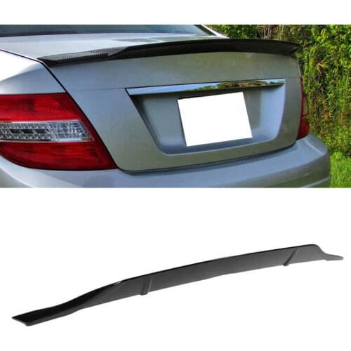 Glossy Black Duckbill Trunk Spoiler Wing Fit for Mercedes-Benz C-Class W204 Sedan 2008-2014 Auto accessories