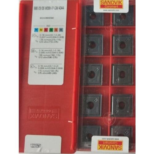 10PCS CARBIDE INSERT 880-0906W08H-P-GM 4044