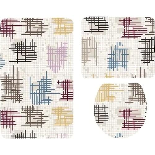 BEST HOME ELAGANCE PCS SET BATHROOM TOILET SEAT MAT KIT 431214638