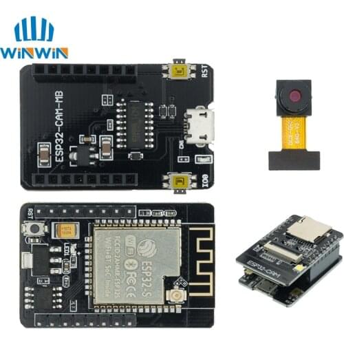 Micro USB CH340G ESP32-CAM-MB/ESP32-CAM OV2640 Camera Module with Antenna WIFI Bluetooth Board For IOT/Smart Home Device System
