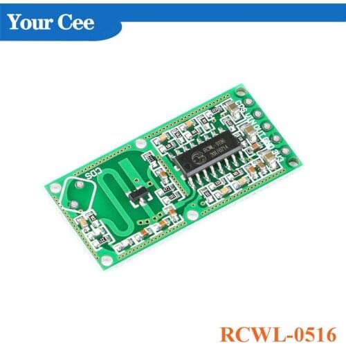 RCWL-0516 Microwave Radar Sensor Human Sensor Induction Switch Module Intelligent Sensor RCWL 0516 Output 3.3V For Arduino Diy
