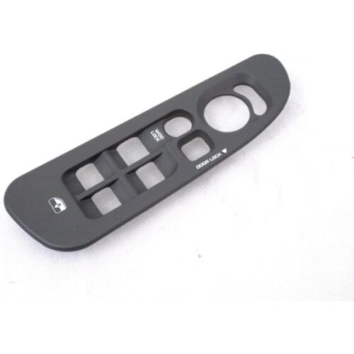 GREY Master Window Switch Panel Bezel Plate for 2002-2005 Dodge Ram 1500/2500/3500 (driver side only, Quad/Crew/Extended Cab)