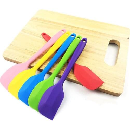 Silicone Spatula Baking Pastry Spatula Spatula For Cake Kitchen Spatula Cream Mixer Ice Cream Scoop Cream Scraper Baking Tools