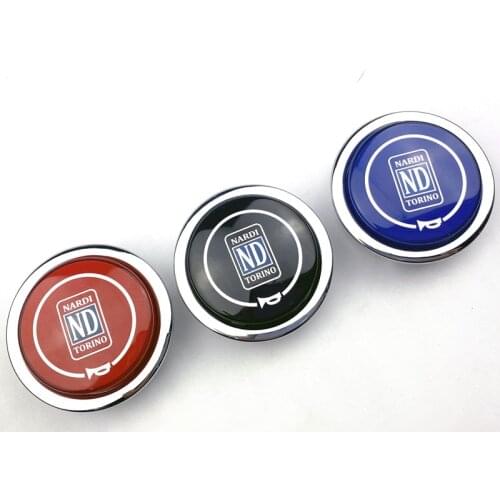 Universal ND Horn Cover Metal + Plastic Modified Car Horn Button Racing Car Steering Wheel Horn Cover