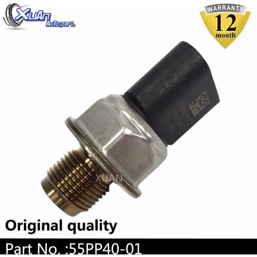 XUAN 55PP40-01 Fuel Rail High Pressure Regulator Sensor Valve For Peugeot Boxer 3 Citroen Relay Jumper 2.2 HDI 5WS40755 1717578
