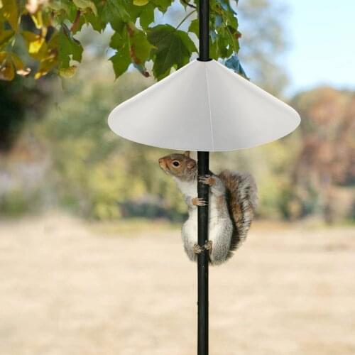 Wrap Around Raccoons Squirrel Guard Baffle for Bird Feeders Universal Squirrel Baffle Guard Protect Bird Feeder Protection