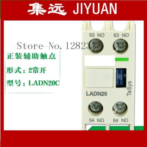 [ZOB] original Schneide contactor being installed auxiliary contact LADN20C LA-DN20C 2NO --10pcs/lot