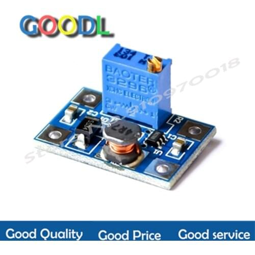 10 unids/lote gran corriente 2A DC-DC SX1308 paso ajustable módulo de potencia convertidor