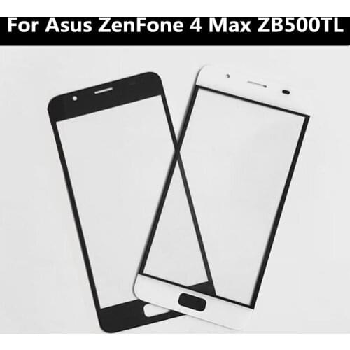 For Asus ZenFone 4 Max ZB500TL touch screen Outer Panel Lens Cover Repair Part