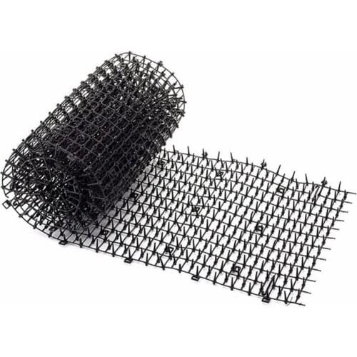 2M Garden Cat Scat Mats Anti-cat Strips Keep Cat Away Safe Plastic Spike Stab Cat Pad Outdoor Garden Cat Dog Plastic Nails