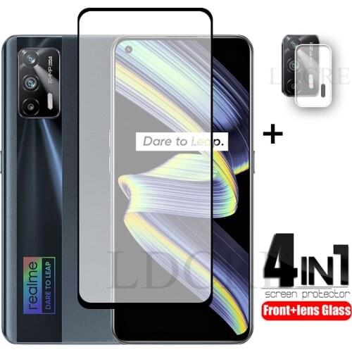 Full Cover Glass for Realme X7 Max 5G Glass Full Protective glass For Realme X7 Max 5G Camera Film Glass For Realme X7 Max Lens