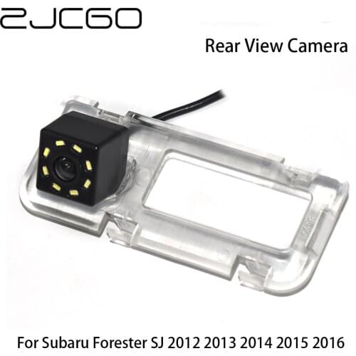 ZJCGO CCD Car Rear View Reverse Back Up Parking Night Vision Waterproof Camera for Subaru Forester SJ 2012 2013 2014 2015 2016