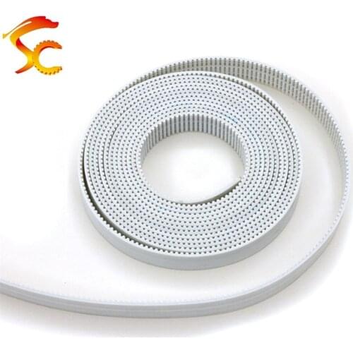2metres/Lot PU GT2 10mm open belt Polyurethane Steel core 2GT 10mm for 3d printer