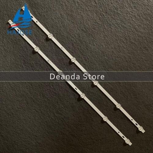 6pcs 590mm LED Backlight lamp Strips 6leds RH-D32071235-01-6LED