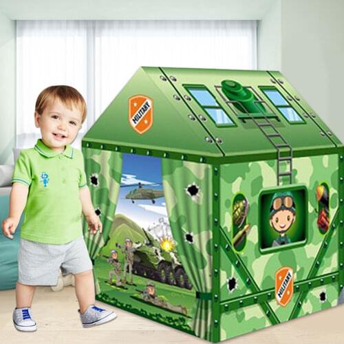 Kids Tent Children Indoor Outdoor Ocean Ball Pool Tent Polyester Folding Play House Tents Toys Portable Castle For Children Gift