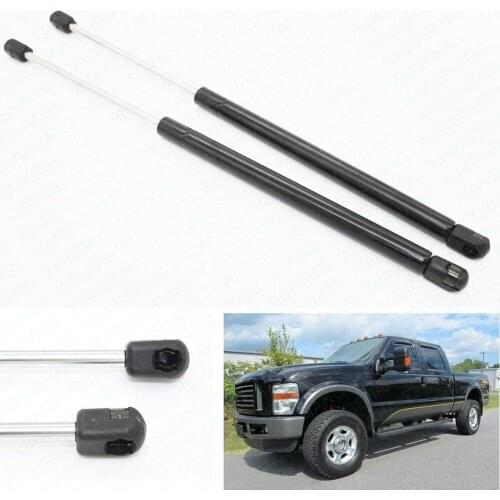 For Ford F-450 F-250 F-350 2008-2010 Super Duty front hood bonnet Gas Spring Lift Supports Struts Prop Rod Arm Shocks 23.82inch