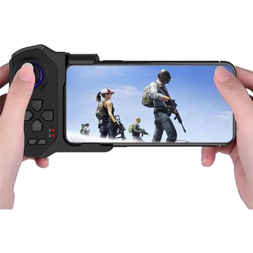 One-handed Gamepad for PUBG Mobile Game Controller 3D Rocker Joystick for iphone Android Smart Phones for ipad Tablet Gamepads