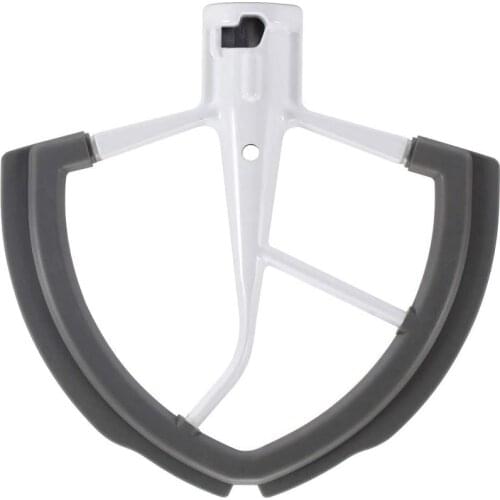 Flex Edge Beater for KitchenAid Mixer 6 Quart Bowl-Lift Stand Mixer Bowls, Flat Beater Blade with Flexible Silicone Edges Bowl