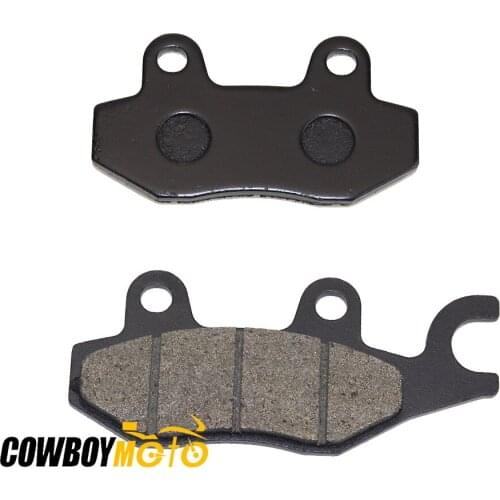 Motorcycle Rear Brake Pads For AEON Cobra RS 180 (Quad) 2006, Overland 125 180 (AT08) (Quad) 2002-2006 2003 2004 2005