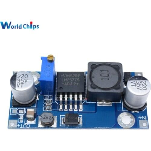 LM2577 DC-DC DC DC Booster Module Power Supply Module Output Adjustable Super Step Up Board Module 3.5V-35V To 4-35V