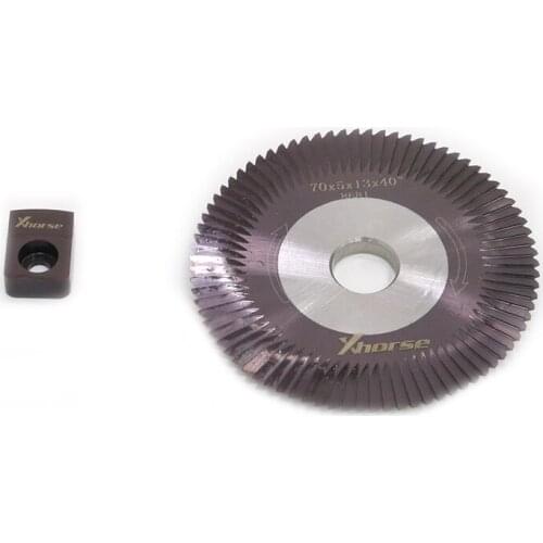 Lockartist Original Condor Xhorse Steel Teeth cutter blade 70*5*13*40° for Condor XC-009 Flat Key Cutting MachineFree Ship