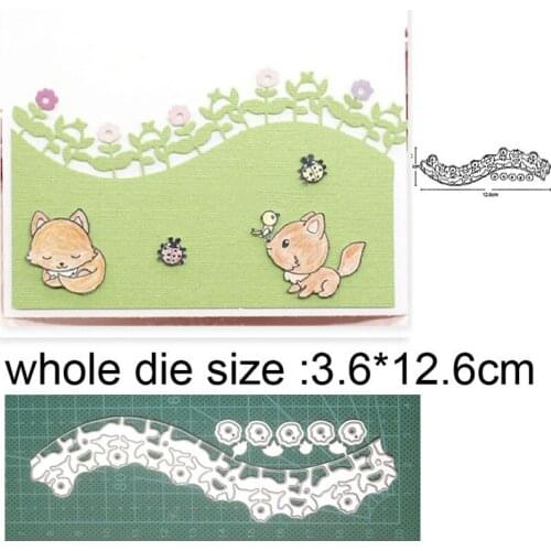 Rabbit Border Metal Cutting Dies Embossing Die Cut Decoration Scrapbooking die Paper Craft Knife Mould Blade Punch Stencils dies