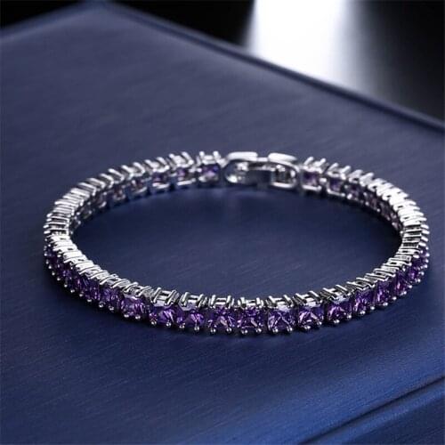 Copper Alloy DIY Set AAA Zircon 17CM Womens Luxury Bracelet For Women European American Gorgeous Dinner Jewelry 2021 Trend