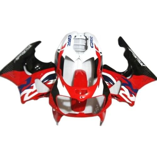 Motorcycle Fairings for HONDA CBR900RR 893 1996 1997 Red White Black fairing kit CBR893RR 96 97 XF34