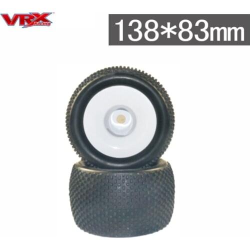VRX 86022 Pre-Mounted Tyres 2P For Vrx Racing 1/8 SCALE RC Cars RH801/RH811