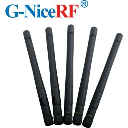 5pcs/lot SW433-ZD115 RF antenna 2.15 dBi 433MHz Folding Rubber Antenna