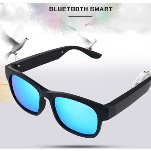 Bluetooth 5.0 Smart Bluetooth Glasses Voice Call Wireless Stereo Audio Anti-Blue Light Sunglasses car outdoor hands-free glasses
