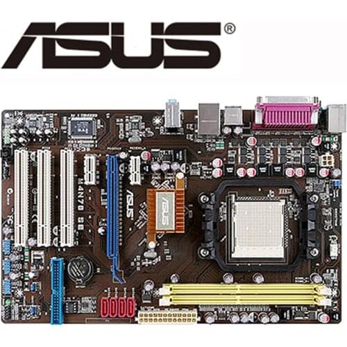 Socket AM2/AM2+/AM3 ASUS M4N78 SE Motherboard M4N78-SE ATX Systemboard DDR2 8GB For nVIDIA nForce 720D Desktop Mainboard Used