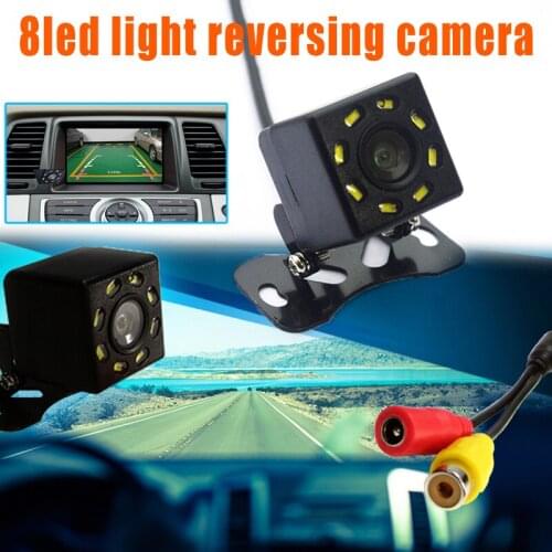 LEDs Car Rear View Camera Night Vision Waterproof and Shockproof Reversing Camera HD Night Vision M8617