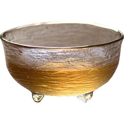 Heat-resistant Glass Tea Cup Handmade Healthy Coffee Cups Transparent Drinkware Drink Mug Tea Bowl Accessories