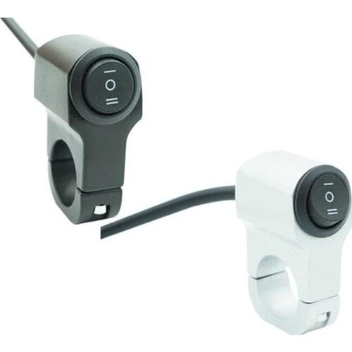 Waterproof 12V Motorcycle 7/8" 22mm universally Handlebar Switches Motorbike Headlight Hazard Brake Fog Lights Switch