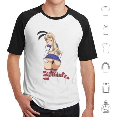 Funny Hentai Girl T Shirt Diy Big Size Cotton Sexy Hentai Anime Girl Manga Oppai Cute Girl Sexy Girl Cartoon Naughty