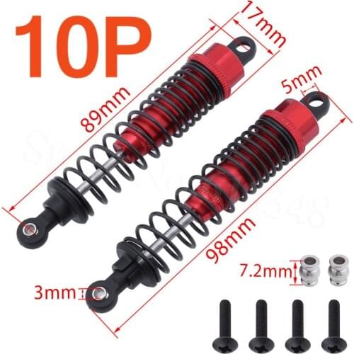 10PCS/Lot Oil Filled Alum Front Shock Absorber For RC 1:10 Himoto Parts E10XT E10XTL E10MT E10MTL E10XB E10XBL 33005
