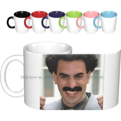 Adorat My-Up Close And Personal Ceramic Mugs Coffee Cups Milk Tea Mug Love Beauty Handpainted Avocado Icedalmondmilklatte Funny