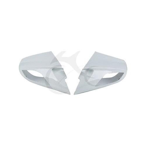 ABS Plastic Rearview Side Mirror Cover Motorcycle Cowl For Honda ST1300 2002-2011 White Left Right Side Mirror for Motorbike