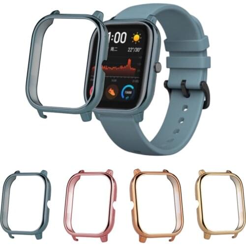 PC Cover Case For Huami Amazfit GTS Protective Frame Electroplating Protector Case Shell For Xiaomi Amazfit GTS Smart Watch