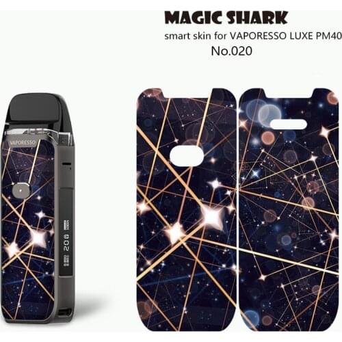 Fashion skin 3M PVC Luxe PM40 cover Case Film Sticker for Luxe PM40 vape kit