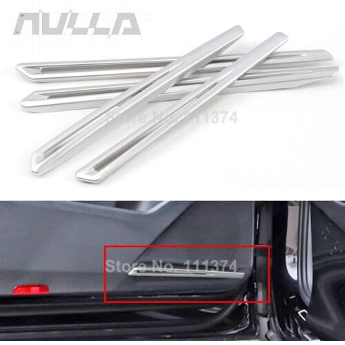 Door Stereo Audio Sound Decorative Strip Cover For Volkswagen VW Tiguan 2017 2018 2019 2020 Accssories Interior Mouldings