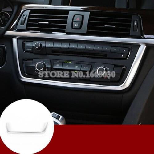 ABS Plastic Interior Console Button Frame Trim Cover For BMW 3 4 Series F30 F31 F32 F34 2013-2018 Car Accessories Car Trim