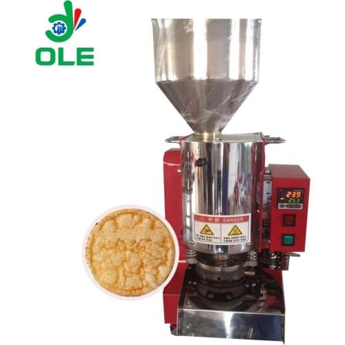 New Type Mini Puffed Rice Cake Machine Rice Pop Machine