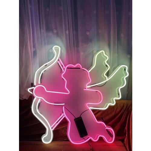 Neon Light Sign Custom Name Beer Bar Home Decor Open Store Lamp Display sneakers red 12''X6