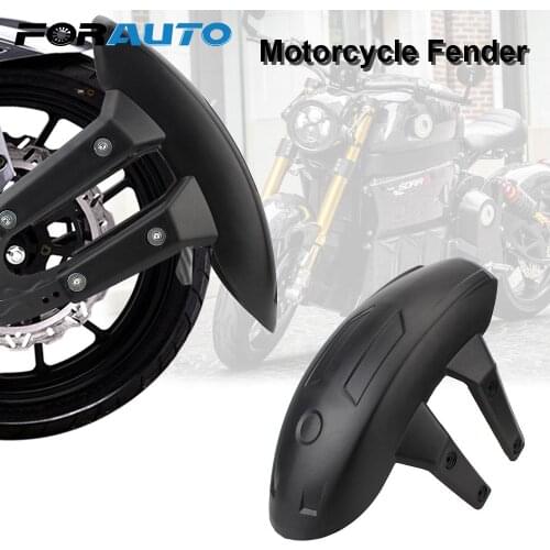 Plastic Universal Splash Guard Motorcycle Rear Wheel Fender Cover Mudguard With Bracket Motor Accessories