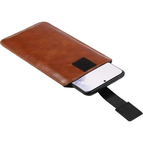 For Samsung Note 20 Ultra Genuine Leather Waist Bag for iPhone 12 Pro Max Phone Belt Cover Case Phone Pouch Waist Clip Holster